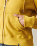 Women's relaxed Classic Full Zip 2.0 - Nugget Gold